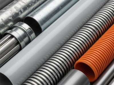 انواع لوله های برق موجود در بازار ایران