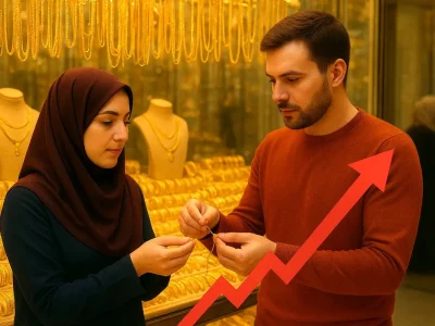 قیمت طلا ۱۸ عیار امروز ۹ مهر اعلام شد + جدول