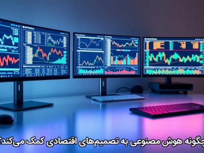 چگونه هوش مصنوعی به تصمیم‌های اقتصادی کمک می‌کند؟