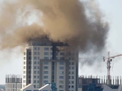 آتشسوزی هتل کوروش کیش مهار شد