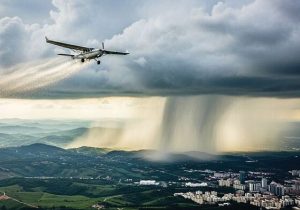آغاز عملیات بارورسازی ابرها در آسمان تهران