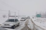 بارش یک متری برف در سربیژن؛ راه سربیژن و فاریاب – کهنوج بسته شد