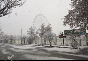 برف و باران آلودگی آسمان مشهد را شست/هوای پاک در سرمای مشهد