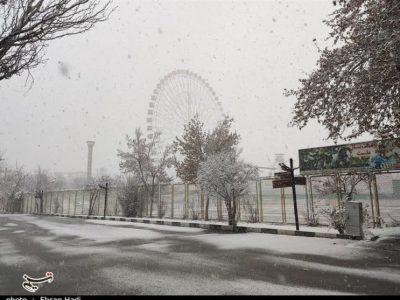 برف و باران آلودگی آسمان مشهد را شست/هوای پاک در سرمای مشهد