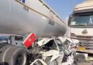 تصادف وحشتناک در بندر شهید رجایی