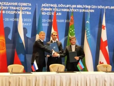 توافق ریلی سه کشور برای تقویت کریدور شمال ــ جنوب