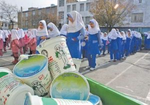 توزیع شیرمدارس به کجا رسید؟