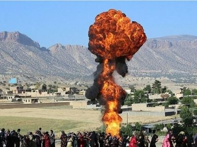 جنایت جنگی در دل زمین فوتبال؛ بمباران چوار از چشم جهانیان دور نمی‌ماند