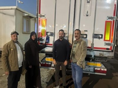 حرکت نخستین محموله ترانزیت بین‌المللی از ایران به کویت از طریق عراق