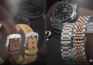 ساعت بند چرمی مارک دار یا بند استیل؟ بررسی ارزش اقتصادی هر کدام برای مردان شاغل