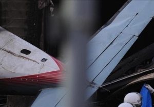 سقوط یک هواپیمای ربوده شده در فرودگاه لس آنجلس