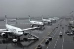 شرایط نامساعد جوی پروازهای کیش را لغو کرد/ پروازهای قشم برقرار است