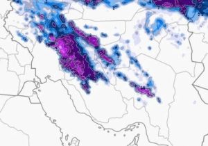 قویترین سامانۀ برفی در راه ایران