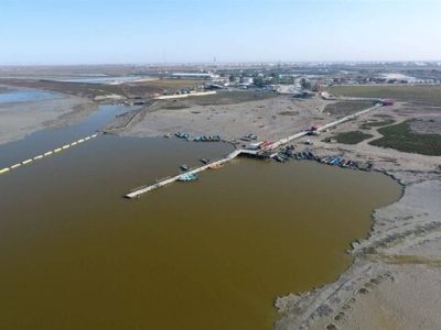 نفس‌های آخر تنها خلیج ایرانی خزر/ مساحت خلیج به ۲۷هزار هکتار رسید/ ترک‌فعل‌ گسترده برای علاج‌بخشی