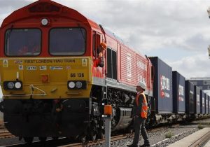 ورود ۳۵ قطار چینی در ۷ ماه و رشد ۱۲ درصدی حمل‌ونقل ریلی بین المللی