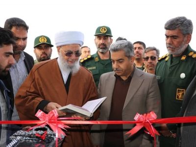 کام ۳۰ هزار مرزنشین شیرین شد/ افتتاح ۵۳ طرح آبرسانی در تربت‌جام با ۱۱۶ میلیارد تومان