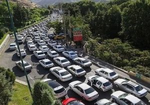 آخرین وضعیت ترافیکی و جوی جاده‌ها؛ ترافیک سنگین در جاده های ورودی تهران