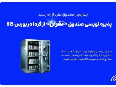 آغاز پذیره نویسی چهارمین صندوق نقره از دوشنبه