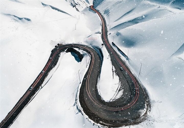 بارش برف و باران در جادههای ۸ استان| ترافیک سنگین در کندوان بارش برف و باران در جادههای ۸ استان| ترافیک سنگین در کندوان