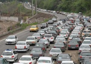 ترافیک پرحجم در چالوس| بارش برف و باران در اکثر جادههای کشور