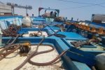 توقیف لنج صیادی حامل ۱۵ هزار لیتر سوخت قاچاق در آبهای کیش