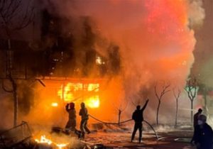 خسارت ۲ همتی اغتشاشگران به شهر مشهد/شهادت ۲ کارمند شهرداری