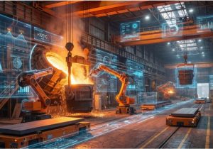 رباتها در نزدیکی کوره بلند؛ هوش مصنوعی در صنعت فولاد چه می کند؟