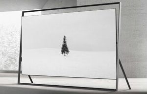 رونمایی از تلویزیون ۱۳۰ اینچی سامسونگ که مثل پنجره شناور است