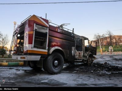 فجیع‌ترین صحنه‌هایی‌ که اغتشاشگران مسلح در قزوین رقم زدند+فیلم