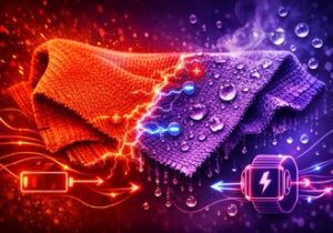 لباسی که از تعریق بدن برق تولید می‌کند