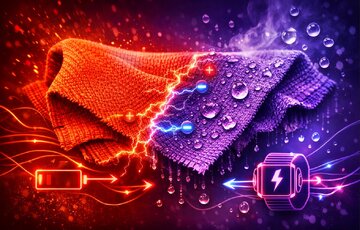 لباسی که از تعریق بدن برق تولید میکند