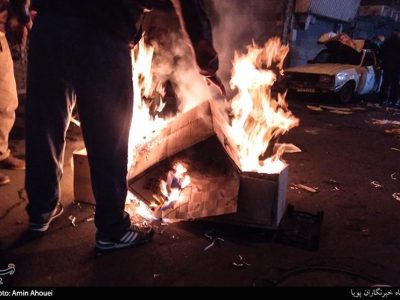 پاسخ قاطع پلیس به اخلالگران در مراسم تشییع در شهرستان ملکشاهی