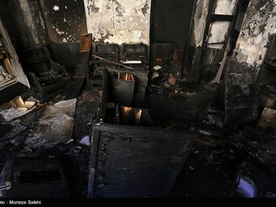 انتقام اغتشاش‌گران از بازاریان/ ۴۳۰ مغازه در رشت خاکستر شد