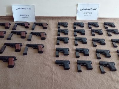 انهدام باند سازمان یافته قاچاق سلاح و مهمات در مرزهای غربی ایران