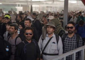 بیش از ۲۱۰ هزار زائر از ابتدای شعبان از مرز مهران عبور کردند