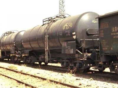 خروج قطار باری از ریل در ورودی پیشوا