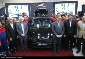 رونمایی از خودروی ملی «SHADOW» در بم؛ ظرفیت تولید سالانه ۵۰هزار دستگاه