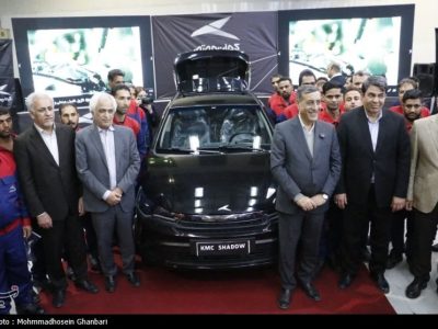 رونمایی از خودروی ملی «SHADOW» در بم؛ ظرفیت تولید سالانه ۵۰هزار دستگاه
