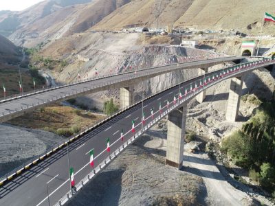 عملیات اجرایی قطعه سوم آزادراه تهران – شمال آغاز شد