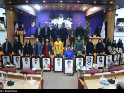 مدال‌آوران برون‌مرزی قم تجلیل شدند/تقدیر از خانواده شهدای اغتشاشات+عکس