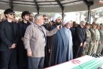 پیکر امیر سرتیپ محمدیفر در شهر قدس آرام گرفت