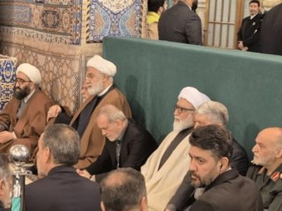 گرامیداشت چهلم شهدای اغتشاشات با حضور رئیس جمهور در حرم مطهر رضوی