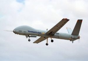 انهدام پهپاد پیشرفته هرمس ۹۰۰ در کرمان