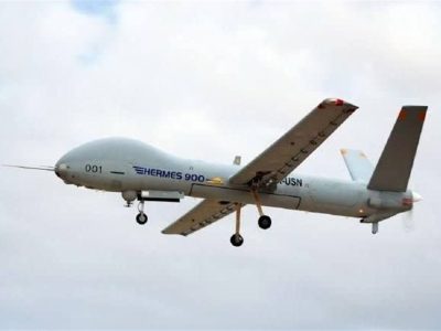 انهدام پهپاد پیشرفته هرمس ۹۰۰ در کرمان