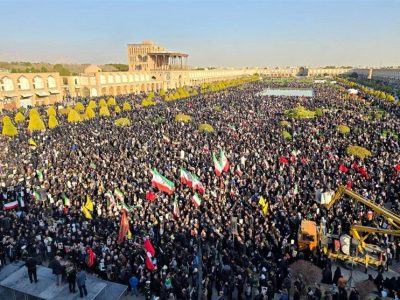 ایران عزادار شهادت امام خامنه‌ای/ مردم قیام کردند+فیلم