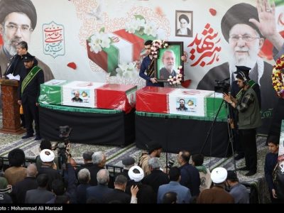 بدرقه تا بهشت؛ وداع باشکوه مردم قم با شهید لاریجانی+ فیلم