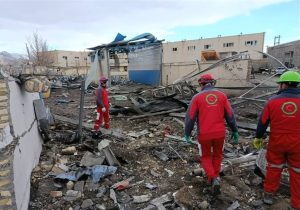 تخریب ۸ منزل مسکونی خیرآباد ورامین در حمله آمریکایی ـ صهیونی+فیلم