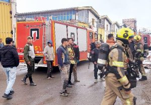 جزئیات حریق در کارگاه تولید رنگ پردیس