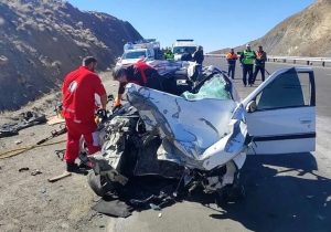 حادثه دلخراش رانندگی / ۶ نفر در آزادراه اصفهان-نطنز کشته شدند