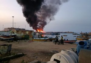 حمله آمریکایی ـ صهیونی به کشتی مسافربری «پرمیسا» در اسکله مروارید خارگ